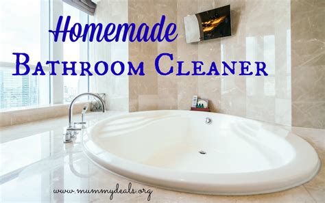Top bathtub cleaning tips for disgusting tubs. Homemade Bathroom Cleaner Full Guide - Mummy Deals