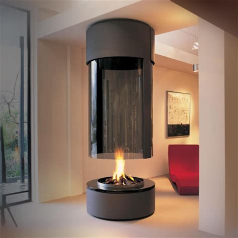 This elegantly designed stainless steel framed electric fireplace adds an ideal touch of modern style and comfort to your home. Hanging fireplace | Suspended Fireplaces | Modus Fireplaces