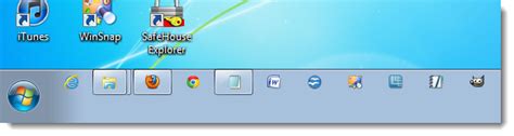 How To Make More Space Available On The Windows 7 Taskbar