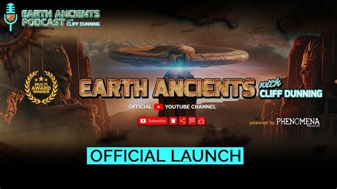 Earth Ancients Official Youtube Channel Launch Announcement By Cliff