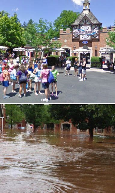 Hersheypark Feels The Wrath Of Lee Flood Causes Thrill Ride Hershey