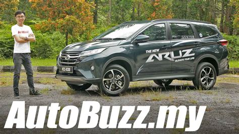 Perodua aruz features an aerodynamic body with distinctive accents that attract all the attention. Video: Perodua Aruz 1.5 AV Review - AutoBuzz.my