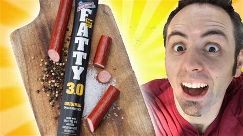Best Smoked Meat Sticks Sweetwood Smokehouse Fatty Meat Stick Taste Test And Review Youtube