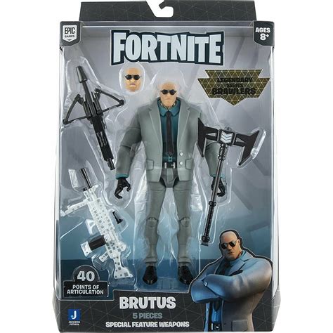 Fortnite Legendary Series Brawlers 1 Figure Pack 7 Inch Brutus Action Figure Plus
