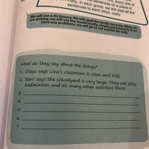 Menggunakan bahasa yang baik dan benar. Tolong jawab bahasa Inggris kelas 7 hal 105 - Brainly.co.id