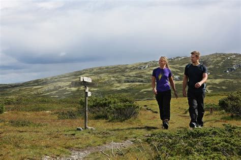 The trail from kampen to peer gynt follows a small gravel road and is easy to follow and can be done by even inexperienced hikers. Walking the trails of Kvitfjell | Kvitfjell