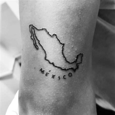 Tatuajes Del Mapa De México Que Querrás Tenerlos En Tu Piel Tatuaje Hecho En Mexico Tatuajes