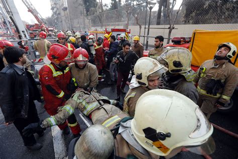 Iran Says Firefighters Die As Tehran Plasco Building Collapses Bloomberg