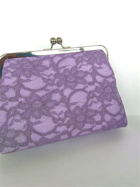Dusty lilac purse lilac lace purse lilac bridal purse Dusty | Etsy | Lace purse, Bridal clutch 