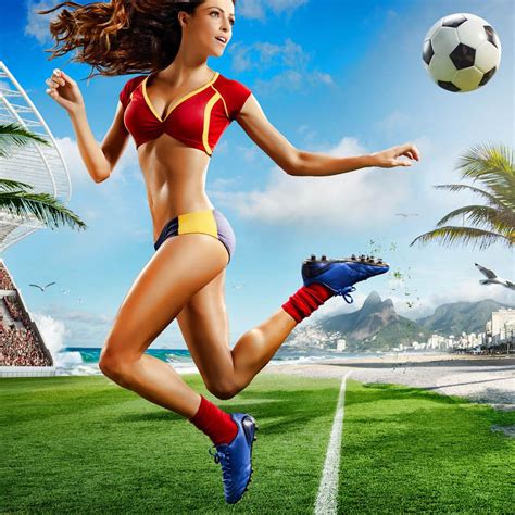 sexy football girl ipad wallpapers free download