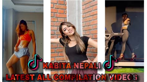 Kabita Nepali Viraltiktok Kabita Nepali Workout Dancing Treadmill All Compilation