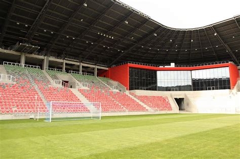 Stadion miejski w tychach 15.150 seats. Construction: Stadion Miejski Tychy (Stadion GKS-u Tychy ...