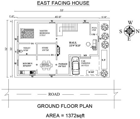 For an east facing house vastu plan to be a success, the first thing to consider is the placement of the main door, which is the most crucial element. East Facing House Plan as per Vastu Shastra in 2020 ...