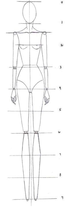 Your shortcut to learn fashion sketching without going to fashion school. How to: Drawing the Proportions of a Fashion Croquis ...