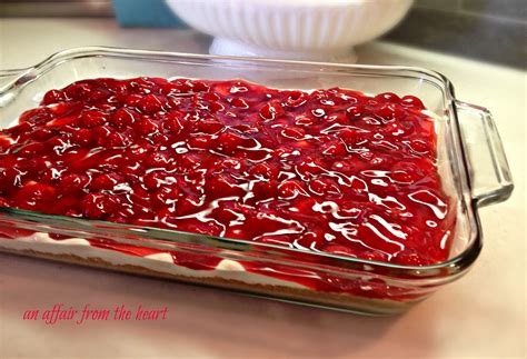 Cherry Dessert An Affair From The Heart Cherry Desserts Easy