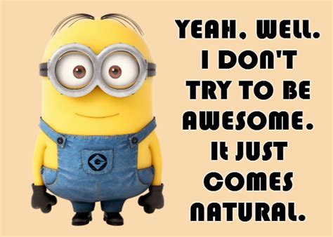 Minion Quotes Awesome Quotesgram