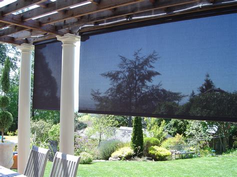 Outdoor shades offer insulation for your home and reduce heat transfer through your windows. Insolroll Oasis 2800 Patio Shades | Innovative Openings