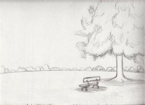 Contoh Lukisan Pemandangan Yang Mudah Ditiru - Sketsa | Sketsa