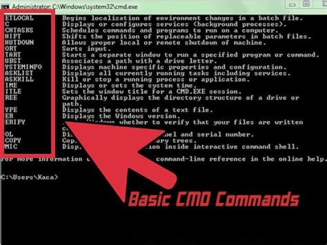 Your computer associates certain file extensions with certain programs. Basic CMD Commands You Must Know - YouTube