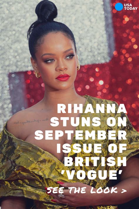 Rihanna Stuns On The September Issue Of British Vogue With Razor Thin
