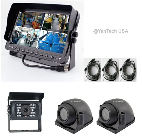 The biggest concern most people are likely to have is video quality. Quad Rear view backup system with CCD Cameras