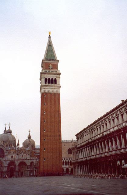 St Marks Campanile Collapsed In Killing No One Except The Caretakers Cat