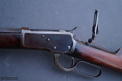 Early Winchester 1892 Rifle With Special Order 30 Barrel And Sights