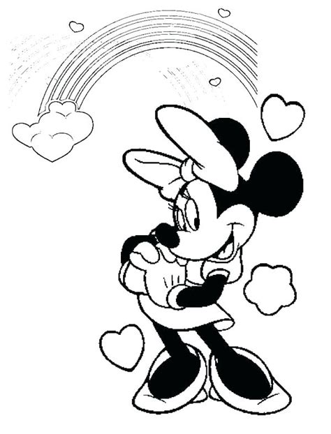 Mickey And Minnie Wedding Coloring Pages At Free