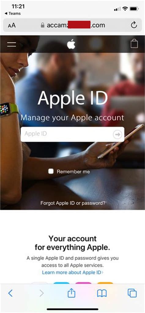 Apple ID Phishing Scams Code Password Reset Email Fake Security