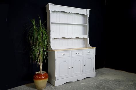 Painting furniture with chalkboard paint is a very practical way to upgrade it. Bespoke Pine Dresser with tall shelf top-Painted Vintage ...