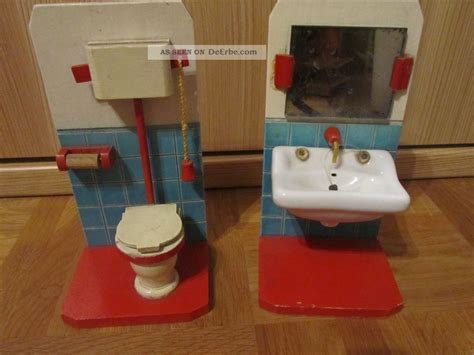 Das dachgeschoss basteln sie aus einem auseinandergenommenen karton. Puppenhaus Toilette Basteln - DIY Miniatur Puppe Mini ...