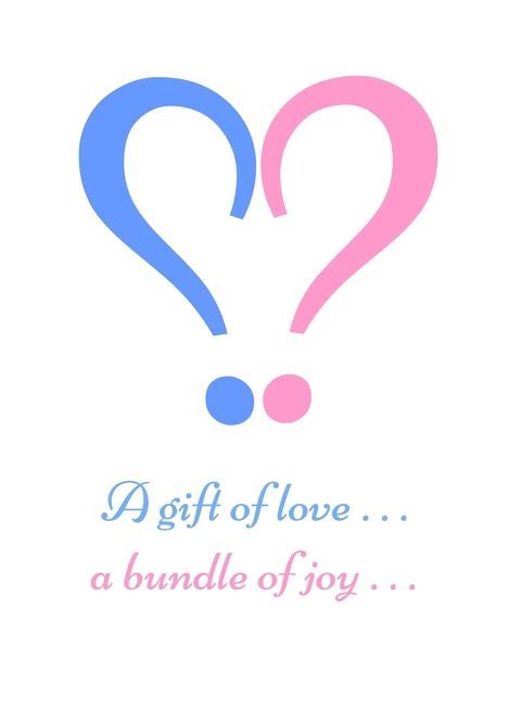 Pink And Blue Question Mark Gender Reveal Invitation Card Gender Reveal Invitations Gender