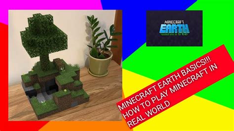 A game that is famous around the world and has won many awards before. Beginners guide to Minecraft Earth gameplay android - YouTube