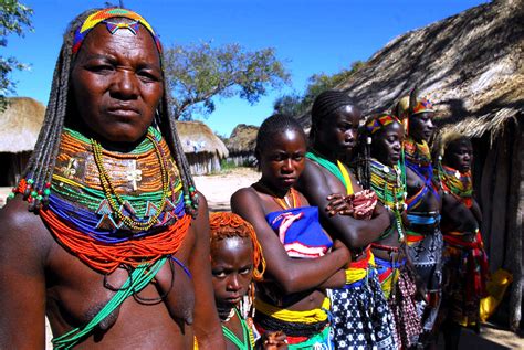 Stunning Fashion And Hairstyles Of The Mwila People From Angola