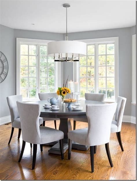 It is the most beautiful shade of gray we were able to decide on after applying 6 sample shades of gray in various rooms throughout. coventry gray HC-169 Benjamin Moore | Grey dining room, Dining room colors, Dining room walls
