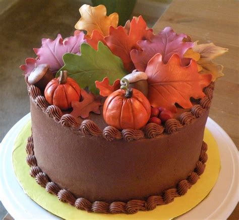 The secret to roasting the perfect thanksgiving turkey is planning: 578 best images about Autumn Cakes on Pinterest | Best Cake central, Fall cakes and Leaves ideas
