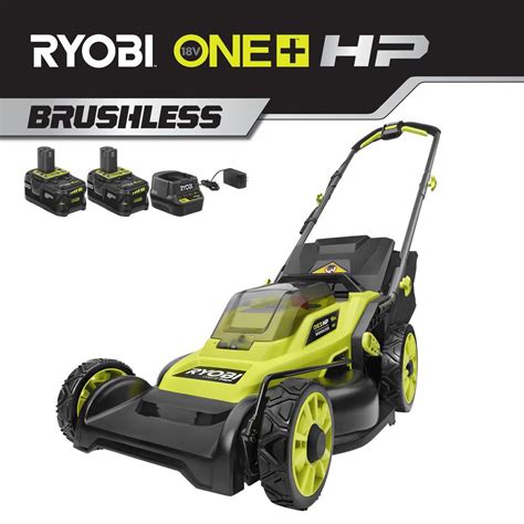 Plowed through it in record time and was seriously impressed with how quiet the thing was. RYOBI 16 in. ONE+ HP 18-Volt Lithium-Ion Cordless Battery ...