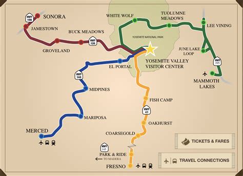 Printable John Muir Trail Map