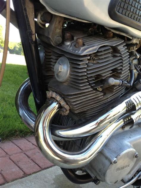 1966 honda 305 cl77 scrambler, 11,703 miles, these bikes were made 4 years, 1965 thru 1968. 1966 Honda 305 Scrambler (CL77) for sale on 2040-motos
