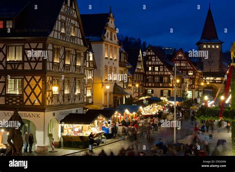 Christmas Market Gengenbach Black Forest Baden Wuerttemberg Germany