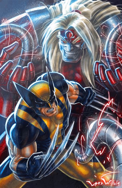 Wolverine Vs Omega Red By Lordwilhelm On Deviantart