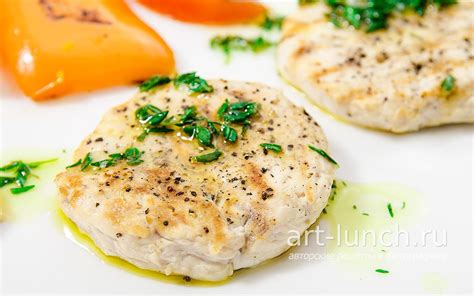 Куриные медальоны с соусом из тимьяна пошаговый рецепт с фото