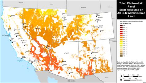 Nrel Solar Resource Map