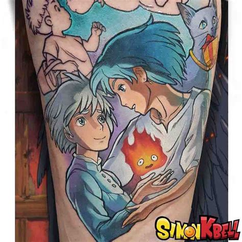Howls moving castle try 2. The Best Howls Moving Castle Tattoos | Howl's moving ...