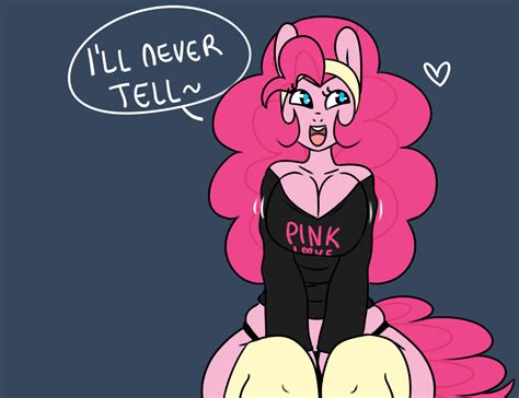 846174 Suggestive Artistsomescrub Pinkie Pie Anthro Hugtastic Pinkie Pie Breasts Busty