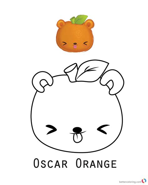 This time around we drew one of the new series 3 num noms! Num Noms Coloring Picture Series 3 Oscar Orange - Free ...