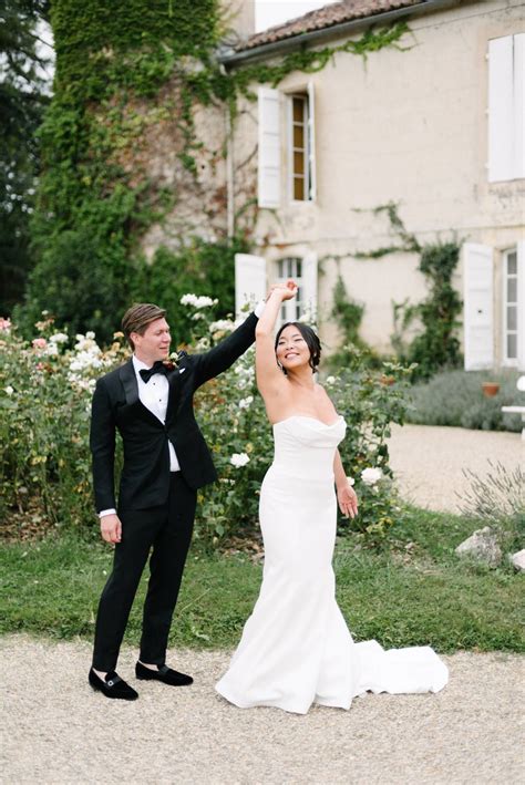 Chic Modern Fall Wedding In The South Of France South Of France Real