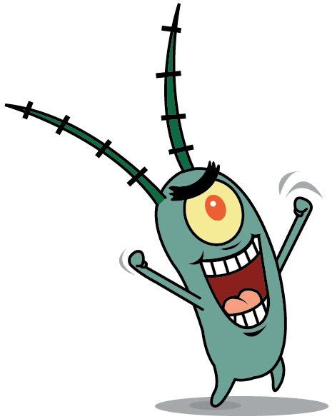 399 x 599 file type: plankton - Hledat Googlem | Spongebob painting, Cartoon ...