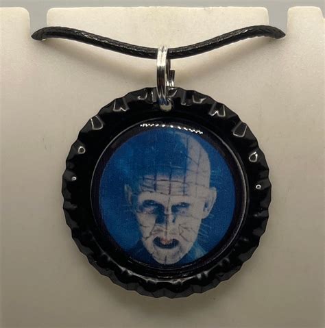 Pinhead Hellraiser Horror Movie Necklace Pendant Jewelry Etsy