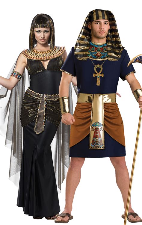 egyptian royalty couples costume uk